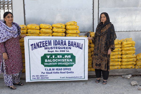 Charity Aid Distribution with Volunteers